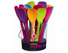 Colourworks Flexible Silicone 28cm Spoon Spatula Colourworks Flexible Silicone 28cm Spoon Spatula